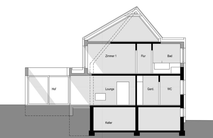 Umbau Siedlunghaus Hennen